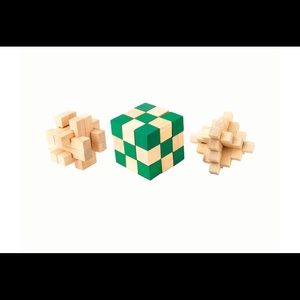 Nifty 3pk Wooden Puzzle - New (unopened)